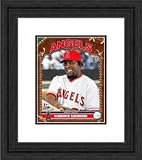 Framed Vladimer Guerrero Los Angeles Angels Photograph