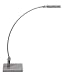 Finelite PLS Desk Lamp Kit, Metallic Silver, DL-9W-K-S