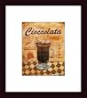 Art Poster Wood Framed Print - Ricco Cioccolata - Artist: Valorie Wenk- Poster Size: 8 X 10