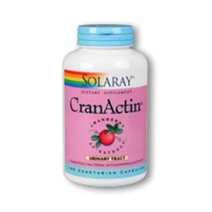 CranActin Cranberry AF Extract By Solaray - 180 Vegetable Caps picture CranActin Cranberry AF Extract By Solaray - 180 Vegetable Caps picture