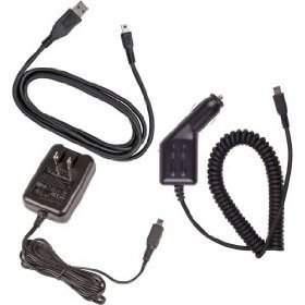 RIM OEM Charging Bundle Include Car Charger Folding Travel Charger and USB Sync Data Cable for Blackberry 7100 7106t 7130 7250 7520 8100c 8110 8120 8130 8300 8320 8310 8700c 8700g 8800c 8820 8830