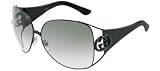 Gucci Sunglasses 2794 Womens Color Code 065Z (ZR) Frame Color: Shiny Black blk Lens Gray Gradient
