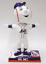 New York Mets Mascot Forever Collectibles On Field Bobble Head - BASEBALL Sports Merchandise