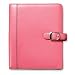 Day-Timer Desk Size Napa Leather Pink Ribbon Organizer, Planner Starter Set (D48434 )