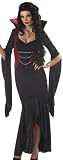 California Costumes Women's Madame Macabre Costume,Black/Red,X-Large