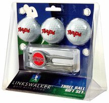 Maryland Terrapins 3 Ball Golf Gift Pack With Kool Tool