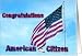 American Citizen - Congratulations Card