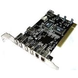 MY-Link 5 PORTS PCI USB 2.0+3 FIREWIRE IEEE 1394 COMBO CARD - Sold by E W Link Co. Ltd