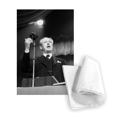 Harold MacMillan - Tea Towel 100% Cotton - Art247 - Tea Towel - 46x70cm