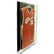 BCW Deluxe Acrylic Small Jersey Display Holder - BLACK BACK - Basketball - Sports Memoriablia Display Case - Sportscards Collecting Supplies