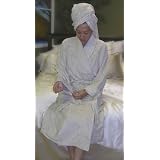 kumi kookoon Long Silk Terry Robe by Long Underwear