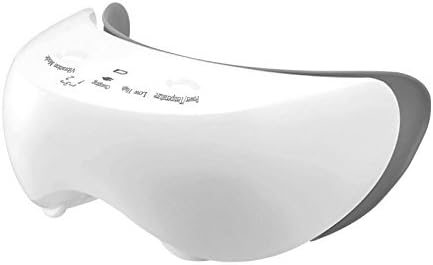 Carepeutic Kh277 Rechargeable Warm Steam Eye Reflexology Massager, White by Carepeutic