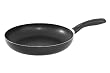 Buon Appetito SAUTE PAN, 12inch, Black, Non-stick aluminum, Silicone lacquer Exterior, Bakelite handles