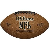 Wilson Official NFL Pro Sized Composite Leather Football