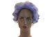 Simon Says Deluxe Blue Rinse Short Curly Old Lady Granny Wig - One Size