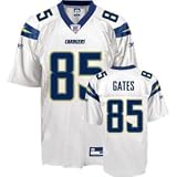 Reebok San Diego Chargers Antonio Gates Replica White Jersey
