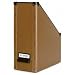 Magazine Storage Box (Nutmeg) (12.25" H x 4.75" W x 10" D)