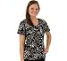 Cherokee Uniforms Beaux Dot V-Neck Scrub Top