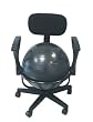 Cando Ball Chair - Metal - Mobile - with Back - with Arms, Item- 30-1791