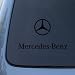 MERCEDES BENZ - Vinyl Car Decal Sticker #1809 | Vinyl Color: Black