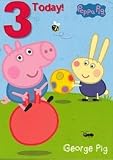 Peppa Pig  Age 3 Birthday Card