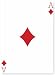 Ace of Diamonds - Poker Night Lifesize Cardboard Cutout / Standee / Standup_s-1