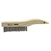 Shoe Handle Scratch Brushes - sh-46-ss hand wire scratch brush .012ss shoe