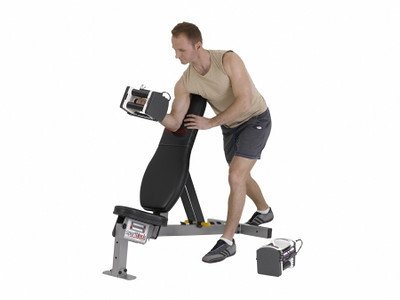 SportingGoods: PowerBlock SportBench  Silver 