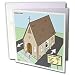 Rich Diesslins Funny Religious Light Cartoons - Drive-Through Church - Greeting Cards-12 Greeting Cards with envelopes