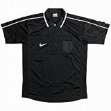 ナイキ レフリーシャツ S/S ブラック×ホワイト