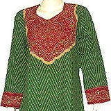 Gowns - Womens Caftans Dress Long Sleeve Cotton Size S (kftn633)