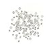 Sterling Silver Crimp Beads 2 x 1mm (100)