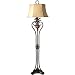 Andra Floor Lamp in Golden Bronze Metal
