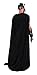 Greek Spartan Long Cotton Cape from 300: Rise of an Empire (Black)
