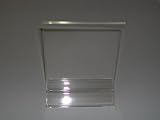deflect-o Superior Image Stand-Up Two-Sided Desktop Sign Holder, Plastic, 8.5 x 11 Inches (590801)