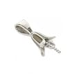 Pearl Pendant Cup Caps Setting Part 14K White Gold