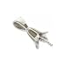 Pearl Pendant Cup Caps Setting Part 14K White Gold