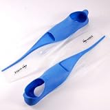 from surepromise Adult Scuba Diving Snorkeling Dive Fins Flippers L Size UK 9-11 Silicone W/Light