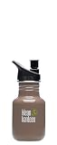Klean Kanteen Stainless Steel 12 Ounce Water Bottle with 2.0 Sports Cap, Tree Bark