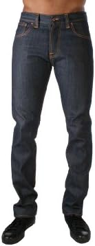 Nudie Jeans Men's Nudie Straight Alf Jeans- Dry Dirt Organic