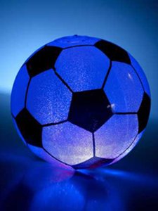 Ioio-Ballon Lumineux a LED - Gonflable - Changement de Couleur - Football