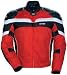 TOURMASTER/CORTECH GX-AIR MOTORCYCLE JACKET W/LEATHER RED/BLACK