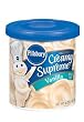 Pillsbury Creamy Supreme Frosting, Vanilla, 16 oz (Pack of 12)