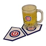 Chicago Cubs Home Plate Coasters