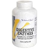 Vitalabs Digestive Enzymes, Quadruple Strength, 250 capsules