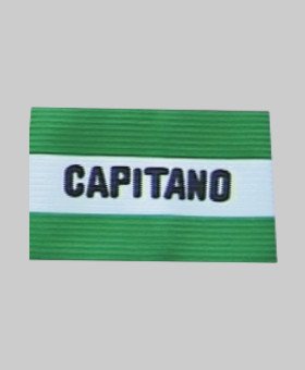 Armbinde Capitano, grün/weiß/grün, Junior / 3302-6
