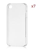 7 pcs diy Crystal Clear Hard Cover Case for Apple Iphone 4/4s -----by beautycasediy