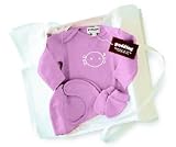 Pudding 100% Organic Cotton Babygrow Gift Set - Curly Girly