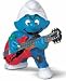 Schleich Smurf Lead Guitar Player Figure
