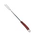 Outset QB58 Telescoping Stainless-Steel Grill Fork with Rosewood Handle